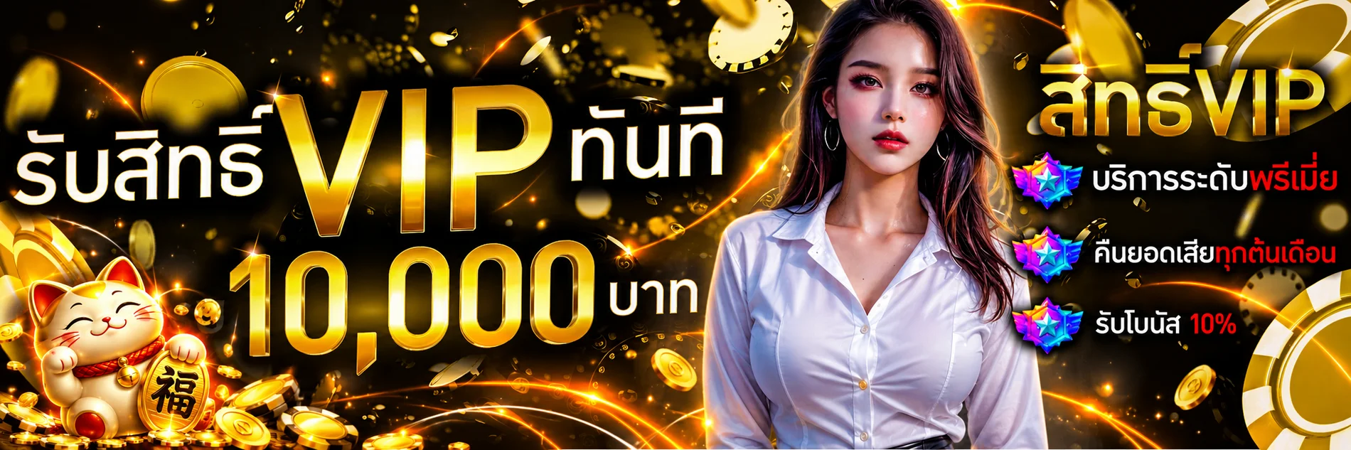 สิทธิ์สมาชิกระดับ VIP ของ UFAXSPIN